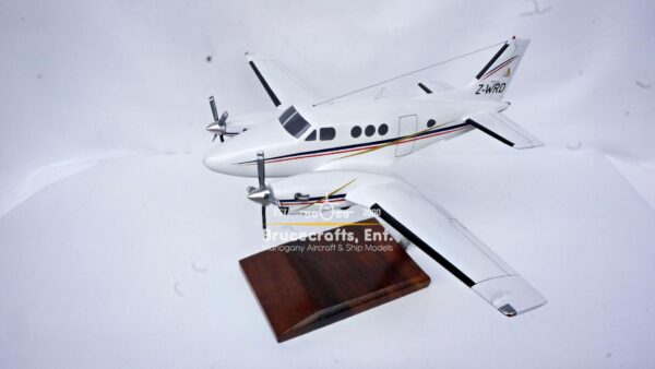 Model of Beechcraft King Air C90 with detailed craftsmanship.